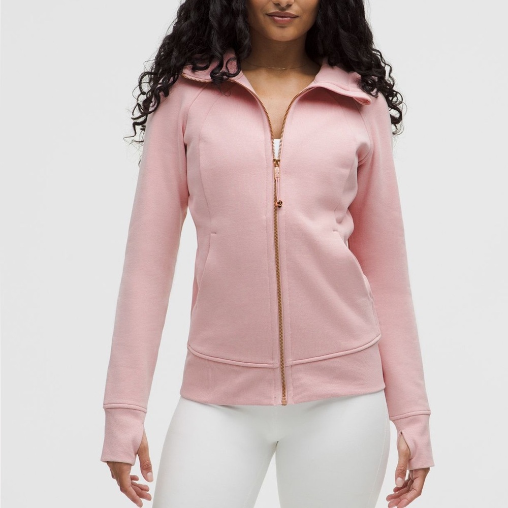 Scuba Pink Full Length Hoodie